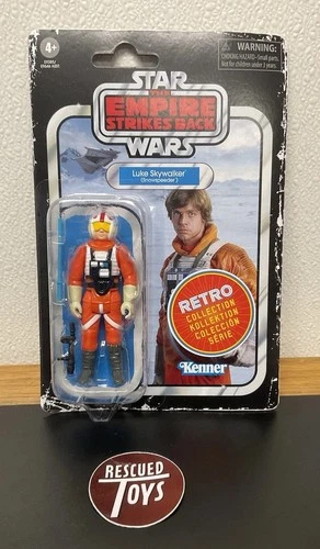 Luke Skywalker Snowspeeder Retro Collection carded Star Wars Kenner figure