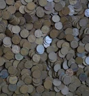 Random Full Lot Of 50 Copper Wheat Lincoln Cents Pennies 1909-1958 Unsearched