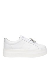 Sneakers Nero Giardini Scarpe Donna Bianco P/E 2026 E615311D Stile gioiello