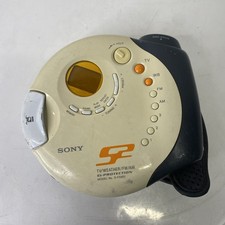Sony Walkman D-FS601 S2 Sports Portable CD Player AM/FM TV Weather Tested Works