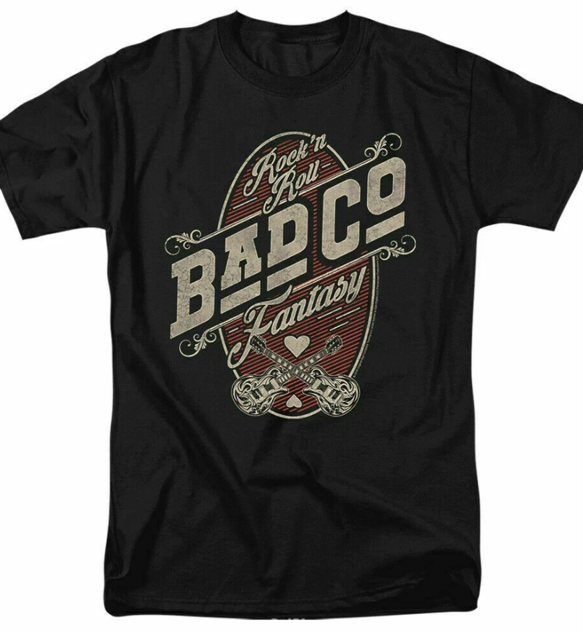 Bad Company Fantasy Rock Band Short Sleeve Unisex T-Shirt BT552