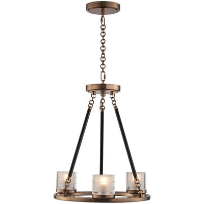 Kalco Lighting 512471LB Library Chandelier Library Brass