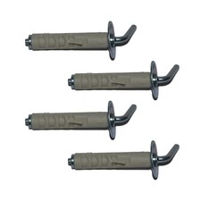 tasselli fischer con gancio corto 9 x 40 ad espansione 4 tasselli universali