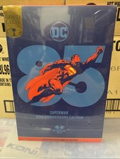 MCFARLANE DC SDCC EXCLUSIVE GOLD LABEL SUPERMAN 85TH ANNIVERSARY EDITION
