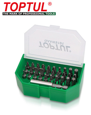 TOPTUL GAAW3101 Screwdriver Bit Set (A set of bits 31 pcs 1/4'')