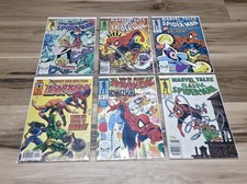 Vintage Mavel Comic Books Bundle - Lot Of 6 Comics Spider-Man 