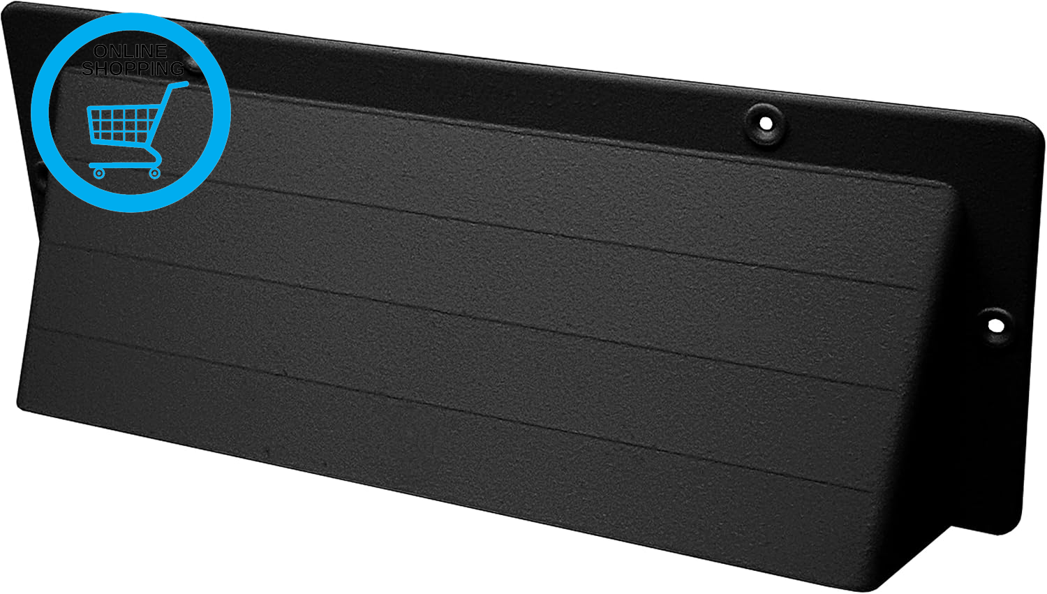 9X3 Airbrick Cover Ducting Cowl - Black Exclusive to  Made by Rytons