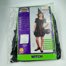 Rubie's Witch 1 Piece Child Costume - Medium 8-10 - NEW