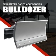 HUAYEE FREE SHIP Bull Dozer attachment skid steer loader attachments