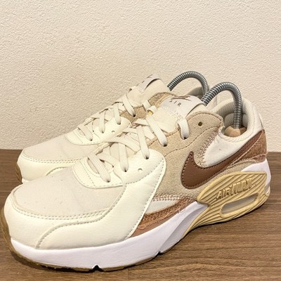 Size 6.5 - Nike Air Max Excee Low White/Brown DJ1975-001