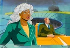 Vintage X-Men Animation Cel STORM & Professor Marvel Comics Cel J8 PHOENIX Saga