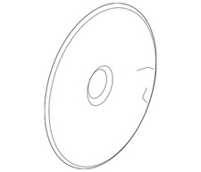 Genuine Volkswagen Wheel Cover 1k0-601-147-g-qlv Genuine Volkswagen Wheel Cover 1k0-601-147-g-qlv