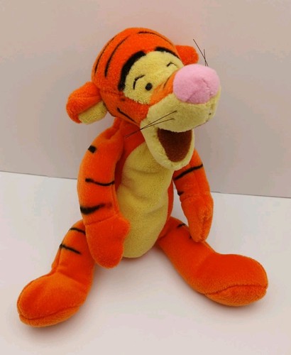Disney Store Exclusive Winnie The Pooh Tigger 10" Beanbag Plush Stuffed Animal