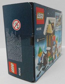 100% - 2014 LEGO Set 40106 Christmas TOY WORKSHOP Tools Boy Girl Elf Minifigures
