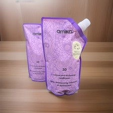 Amika 3D Volume Thickening Conditioner ECO REFILL, 16.9 oz - 2 PACK
