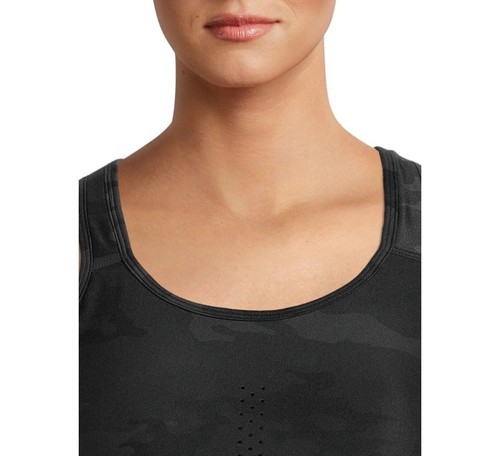Reggiseno sportivo donna Avia Racerback alto impatto taglia L 12-14 nero - Foto 3 di 6