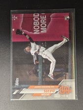 2020 Topps #259 Jaylin Davis San Francisco Giants Rookie Card. rookie card picture
