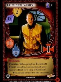 Eliminati Vamps (Foil) Ungraded BTVS: Class of '99 Limited Foil