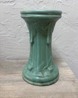 Nelson McCoy Pottery 1930’s Matte Green Sand Butterfly Pedestal 13” Tall