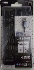Hub USB 2.0 de 6 puertos Hub de alta velocidad 480 Mbps rápido - Nuevo