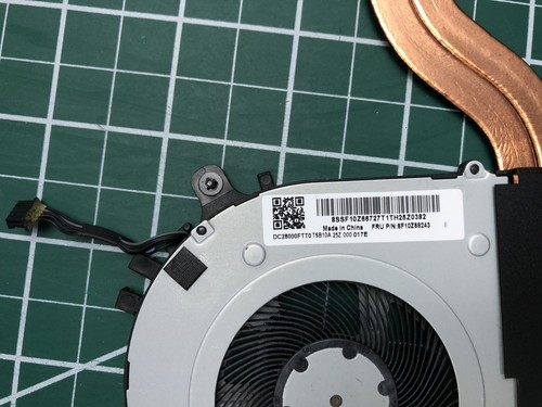 Lenovo ThinkPad E14 Gen 4 Cooling Fan w/ Heatsink 5H41B77263 5F10Z58243 - Afbeelding 3 van 3
