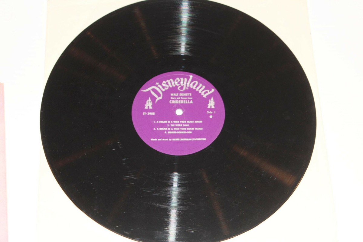 Walt Disney's Story & Songs from Cinderella 1969 ST3908