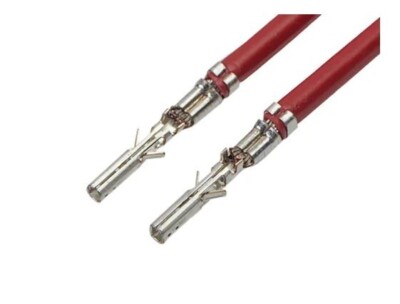 Molex 43030 Micro-Fit konfektioniertes Kabel 220 mm AWG 20 ROT 2x female