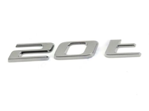 Genuine New Style JAGUAR 20t BOOT BADGE Rear Emblem Logo For XF XE T4N7581 - Picture 1 of 2