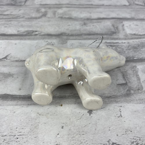 Arctic Frost Polar Bear Christmas Ornament Glass Makers Holiday NWOT JoAnn's - Picture 4 of 4