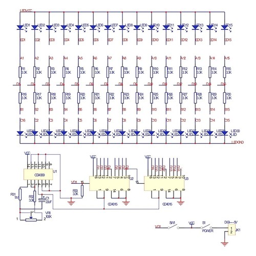 Electronic Soldering Training LED Hourglass DIY Kits School Teaching Supply - Picture 7 of 9