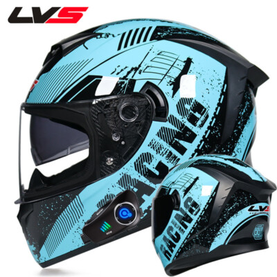 DOT Motorcycle Bluetooth Helmet High Definition Camera Recorder Motorbike Helmet