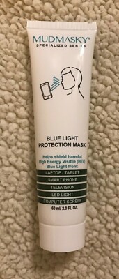 NEW Mudmasky Blue Light Protection Mask - HEV Protection - 2oz Sealed Full Size