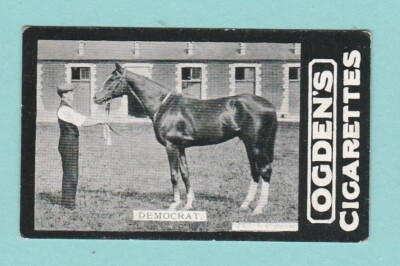 PFERDERENNEN / RENNPFERDE - DEMOKRAT - OGDENS TABS - 1901
