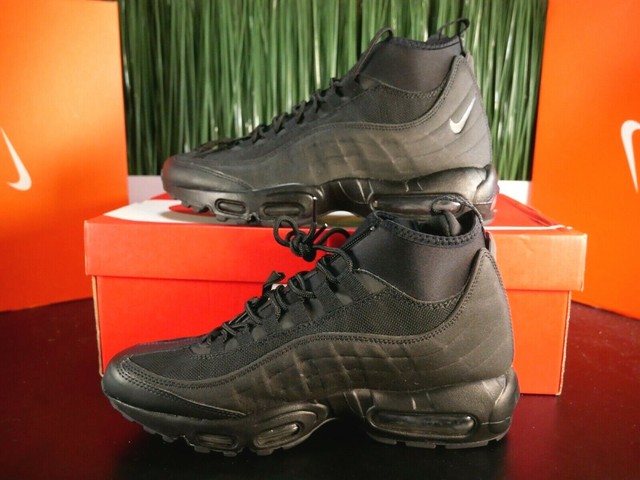 nike air max 95 sneakerboot triple black