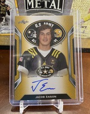 2016 Leaf All American Bowl Jacob Eason 2/10 Yellow Tour Autograph Auto  Colts