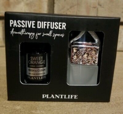 Plantlife 5ml Sweet Orange Essential Oil with Passive Diffuser For Small Spaces