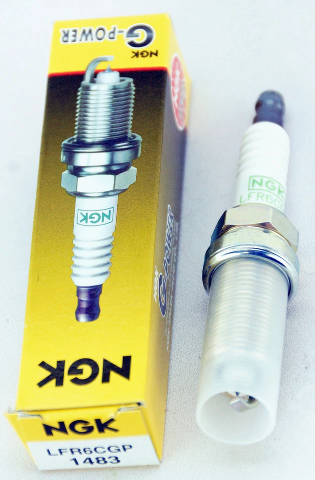Vela de ignição genuína autêntica NGK 1483 G-Power Platinum LFR6CGP pacote com 6 - Imagem 2 de 4