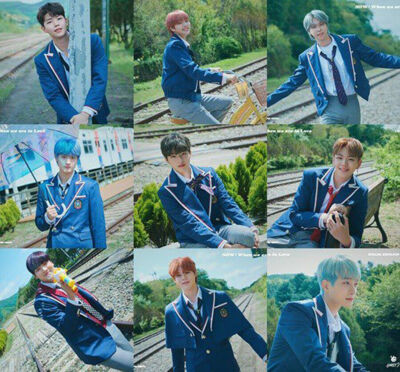 GHOST9 NOW : WHEN WE ARE IN LOVE 4th Mini Album CD+Foto Buch