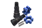 Traxxas 1:5 XRT 8S / X-Maxx 8S Carbon Steel CVD Joints + Aluminum Wheel Hex Hubs