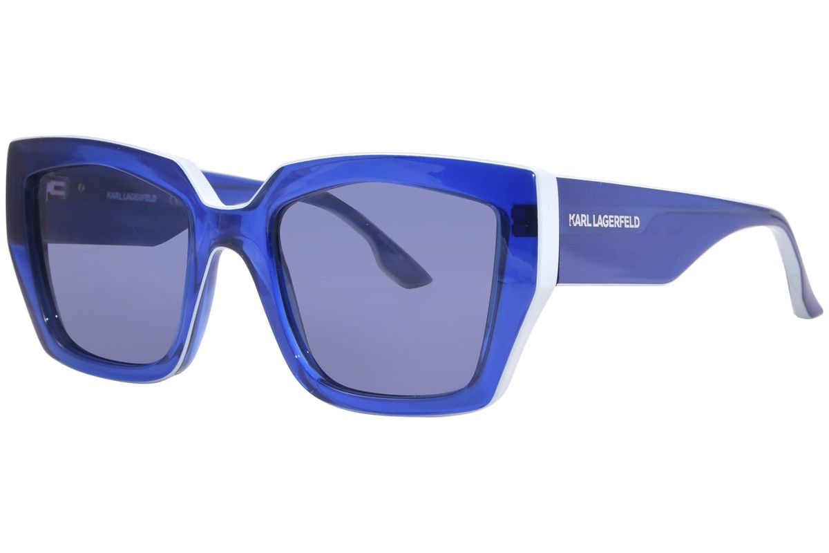 Karl Lagerfeld Blue Sunglasses Karl Lagerfeld Unisex Sunglasses KLJ6147S-432 – Ashford.com main image 2