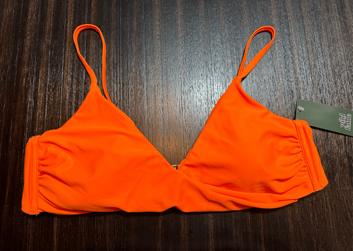 Wild Fable Bikini-Oberteil neu mit Etikett Größe XL orange Twist