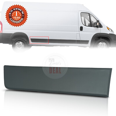 Extended Rear Right Side Body Trim Molding For 2015-2018 Ram ProMaster 25003500 