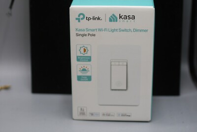 TP-LINK Kasa Smart Wi-Fi Light Switch With Dimmer HS220(US) New Z1