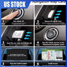 For CX-30/3, CX-5, CX-90 Navigation SD Card Latest Version GPS Maps USA/CAN/MEX