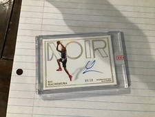 Rui Hachimura NOIR 9/10 autographed 2020/2021 