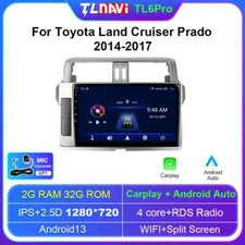 For Toyota Land Cruiser Prado Navigation GPS Car Radio Multimedia Video Player
