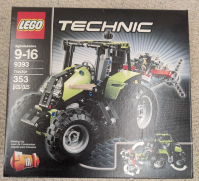 LEGO TECHNIC: Tractor (9393), 2 In 1, New Sealed In Box 