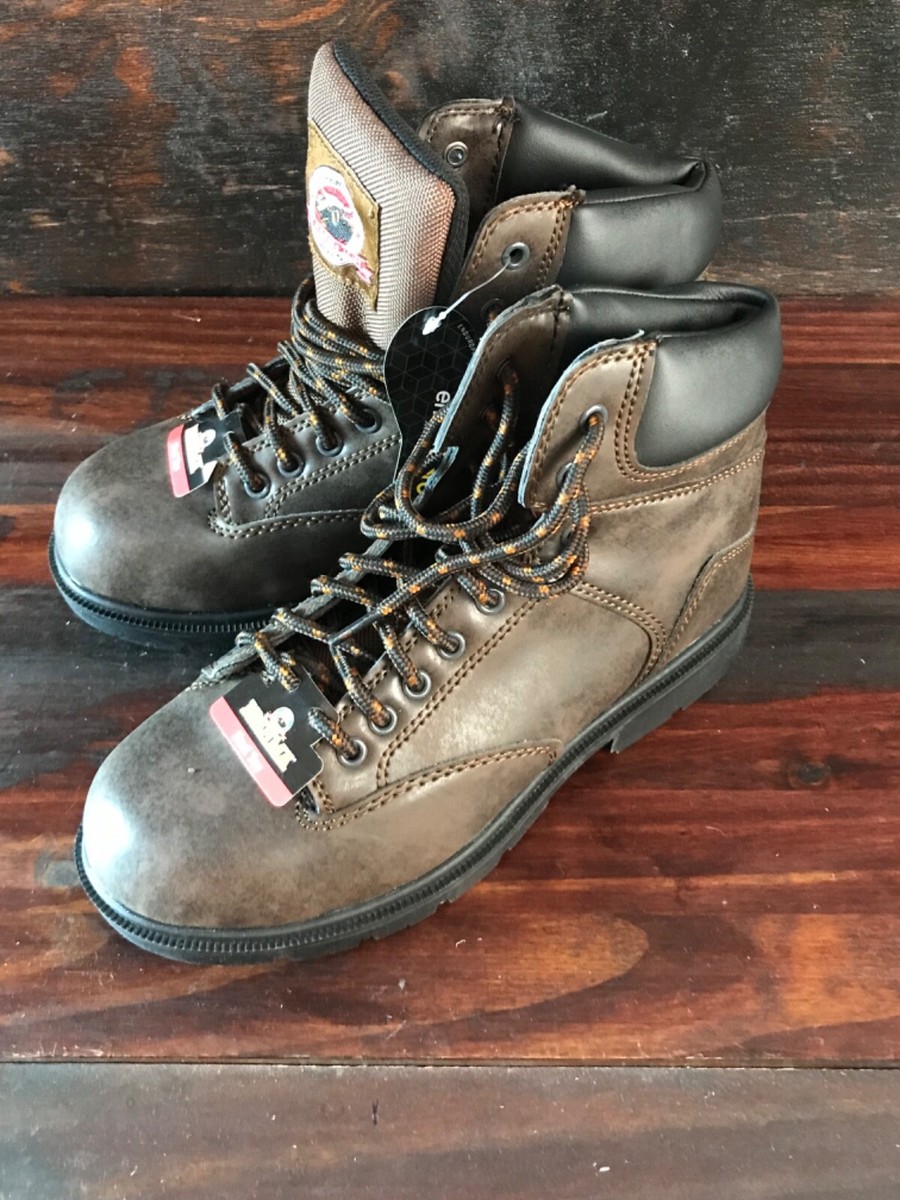 NWT Mens Brahma Enduro Pro Anti Fatigue Steel Toe Work Boots  display picture 1