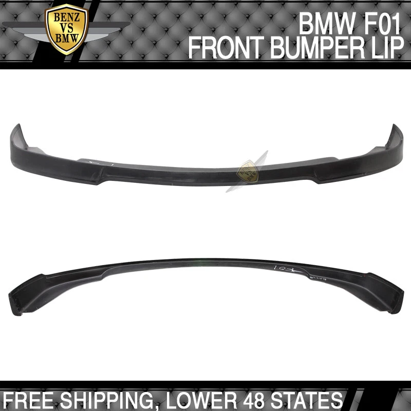 Fits 09-12 BMW F01 7-Serie 40i 750i 760i VRS Style Front Bumper Lip Spoiler PU — 第 4/4 张图片
