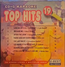 19 TOP HITS U BEST KARAOKE CDG
